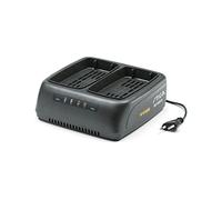 Stiga Caricabatterie doppio ePower EC 415 D da 48 V, Corrente di Carica da 2 Ah, Spina Europlug