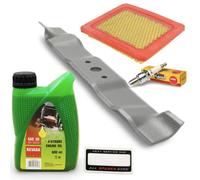 Stiga Combi 53 ST170 WBE170 Service Kit con spina e lama filtro aria olio