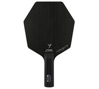 STIGA Cybershape Carbon - Racchetta da ping pong professionale rivoluzionaria professionale, forma esagonale unica, superficie di impatto più ampia, classica dritta