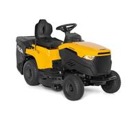 STIGA Estate 384 M Trattorino tagliaerba 414cc con kit mulching, raccoglitore 200L e gancio di traino, piatto di taglio 84cm