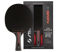 STIGA Flexure V2 Racchetta da ping-pong - Pala 5 stelle, gomma STAR5 approvata da ITTF, presa ergonomica - Per gioco aggressivo