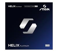 STIGA Helix Platinum 55 Rossa 2,2 - Gomma da ping-pong professionale per la massima velocità ed effetto, spugna ultra dura 55°, qualità premium