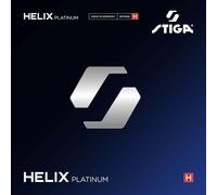 STIGA Helix Platinum H Nera 2,2 - Gomma da ping-pong in qualità premium per gioco aggressivo, spugna dura 50°