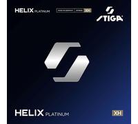 STIGA Helix Platinum XH Rossa 2,2 - Gomma da ping-pong estremamente veloce in qualità premium per giocatori avanzati e aggressivi, spugna durissima 52.5°