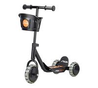 STIGA Monopattino Mini Kid 3W a 3 Ruote, per Bambini a Partire da 2 Anni, con Cestino Portaoggetti - Nero/Arancione