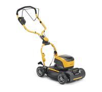 STIGA Multiclip 547e S Tagliaerba a Batteria Kit, 2 Batt. 48V 5 Ah + Caric., 45 cm - Mulching Integrato, Regolazione Centralizzata - Prati fino a 800 m²