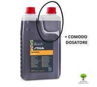 STIGA OLIO MIX SINTETICO PER MOTORI 2 TEMPI 1Lt QUALITA' SUPERIORE +DOSATORE