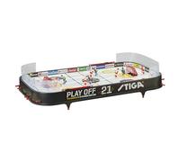 STIGA Play Off 21 Hockey Gioco da Tavolo - Versione Aggiornata, Facile da Assemblare, Dimensioni 96x50 cm, per 2 Giocatori, 2 Dischi Inclusi, Segnapunti Integrato - Idea Regalo per Tutta la Famiglia