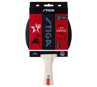 Stiga Racchetta da ping pong React 2-Stelle Nero/Rosso