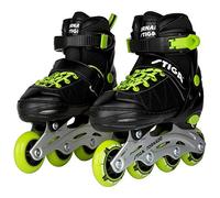 Stiga STR Tornado, Pattino in Linea Unisex Bambini, Nero, Taille 30-33