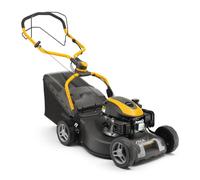 Stiga Tagliaerba a Scoppio Collector 548 S, Motore a Scoppio da 123 cc, 1900 W, Larghezza Taglio 46 cm, Sacco di Raccolta da 60 L, Grigio