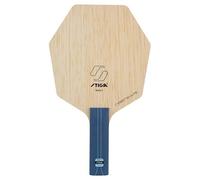 STIGA Wavy Ultra-Fiber Cybershape, Table Tennis Blade Unisex-Adult, Blu, Classic Grip