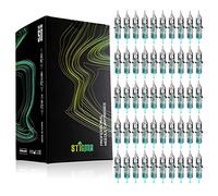 STIGMA 50Pcs Cartucce per tatuaggi Aghi usa e getta Misti #10 Bugpin Round Liner Round Shader 3RL 5RL 3RS 5RS 9RS EN02B-50KIT-Y