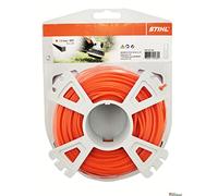 Stihl - 00009302640 - Filo per decespugliatore, quadrato, 2,4 mm, 41 m