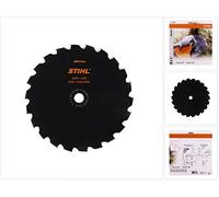 Lama ø225 mm tagliaerba 22 denti sgorbia Stihl disco decespugliatore foro 20 mm