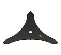 Disco Decespugliatore Coltello da Boscaglia con tre punte in ACCIAIO Stihl 300mm