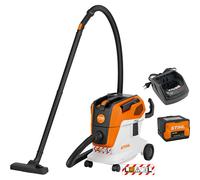 STIHL Aspirapolvere a batteria per liquidi e solidi Stihl SEA 60 L / con AK 20 e caricabatterie AL 101