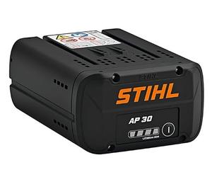 STIHL Batteria AP 30 | 4 luci LED che indicano lo stato di carica della batteria. La batteria AP 30 è certificata secondo il grado di protezione