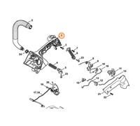 STIHL CORPO IMPUGNATURA PER MOTOSEGA MS 201 TC M TRONIC ORIGINALE