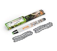 STIHL Cut Kit 12 Originale - Barra Light 04 da 45 cm + 2 Catene 0.325" Micro 3 Pro - Kit di Ricambio per Motoseghe STIHL MS 261, MS 271 e MS 291