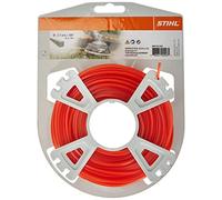 Stihl - Filo per falciatura quadrato, 2,7 mm x 32 m, 34 m, colore: Arancione