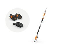 Potatore a batteria AS STIHL HTA30 lunghezza barra 20 cm lunghezza max 280 cm - Configurazioni: Macchina + 2 batterie + caricabatteria
