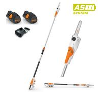 Stihl HTA 30 Set Potatore a batteria 22V Telescopico 190/280 cm 2 Batterie incl.