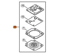 STIHL KIT MEMBRANE PARTICOLARI CARBURATORE MOTOSEGA MS 462