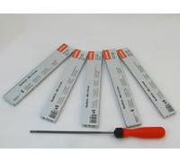 STIHL Lima Tonda 6 Pezzo 4,0 4,5 4,8 5,2 5,5mmf UER Motosega + 1 Portalima K