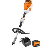 STIHL Motore combinato a batteria Stihl KMA 80 R / con batteria AK 30 S e caricabatteria AL 101