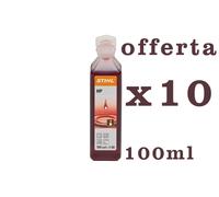 Olio per miscela Stihl HP 10 x 100 ml motori 2 tempi motosega decespugliatore