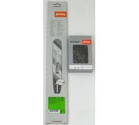 STIHL Schiene 35cm 3/8 " P/1,3 Rollomatic 3005 000 4809 + 1 X Catena a Scalpello