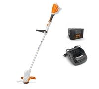 Stihl, set decespugliatore a batteria FSA 57 Compact con batteria AK 10 e caricatore AL 101