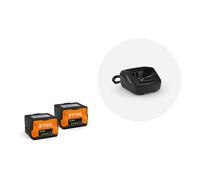 Stihl Starter Set con 2x batteria AK 20 e caricabatterie AL 101 Quantità:1