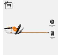 STIHL - TAGLIASIEPI HSA 45 - LAMA 45 CM - Batteria integrata incluso caricatore