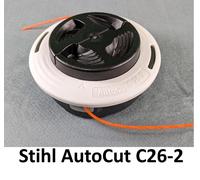 STIHL TESTINA FALCIANTE BATTI E VAI AUTOCUT C 26-2 CARICA ESTERNA ORIGINALE