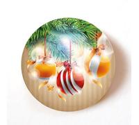 stika.co Adesivi di carta decorativi natalizi vintage, 40 mm, etichette di carta autoadesive per biglietti, regali e buste, adesivi per le festività natalizie per imballaggi, artigianato e decorazioni