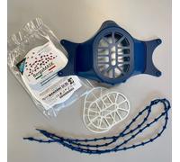 Stil Gomma Maschera protettiva BergaMASK riutilizzabile + 30 filtri