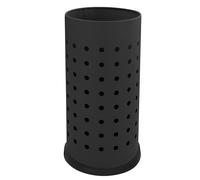 STILCASA - 116-N - Portaombrelli forato - diametro 24 cm - H 48 cm - 21 L - acciaio - nero - Stilcasa - 100468 - Conf. da 1 Pz. - 116-N