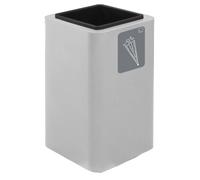 STILCASA - PU90F-B06 - Portaombrelli Cubo - 38 x 38 x 65 cm - acciaio - bianco - Stilcasa - 100474 - Conf. da 1 Pz. - PU90F-B06