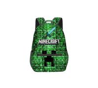 (stile 6) Zaini per bambini con stampa 3D e gioco Minecraft da 16 pollici, per bambine e ragazzi, borse