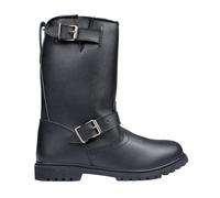 Stile 6601 Alto Pelle Cruiser Motocicletta Donna Bambini Uomo Stivali
