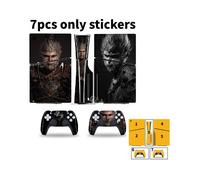(Stile A) Adesivi per console di gioco Myth Black Wukong Ps5 Slim per controller, pellicola protettiva
