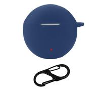 (Stile A - Blu scuro) Custodia in silicone antipolvere per auricolari wireless For Honor Earbuds X5