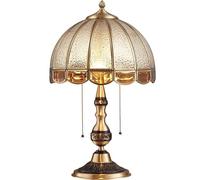 Stile americano tutta la lampada da scrivania in rame sensazione nostalgica retrò di fascia alta testiera della camera da letto in stile europeo soggiorno di lusso creativo lamp (Sezione A)