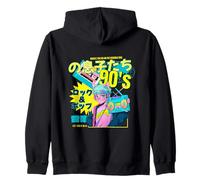 Stile anime retrò anni '90 - Musica Pop Culture Felpa con Cappuccio