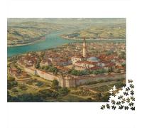 Stile architettonico ungherese|Medioevale Fortezza| Puzzle Divertenti Per Tutta La Famiglia 1000pcs (75x50cm) Adulti
