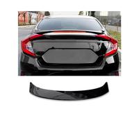 Stile Auto ABS Car Rear Roof Boot Fanale Posteriore Tronco Spoiler Per Civic 2016 2017 2018 2019 2020 Accessori Decorativi(Black)