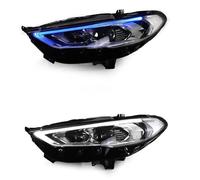 Stile auto Compatibile per fari Ford Fusion 2013-2021 Mondeo LED Headlight H7 D2H Hid Dynamic Signal Bi Xenon LED Beam Accessori(2pcs17-21 lens)