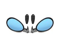 Stile Auto Sinistra e Destra Classico Retro Porta Laterale Specchietto Retrovisore Vintage Opaco Fibra di Carbonio